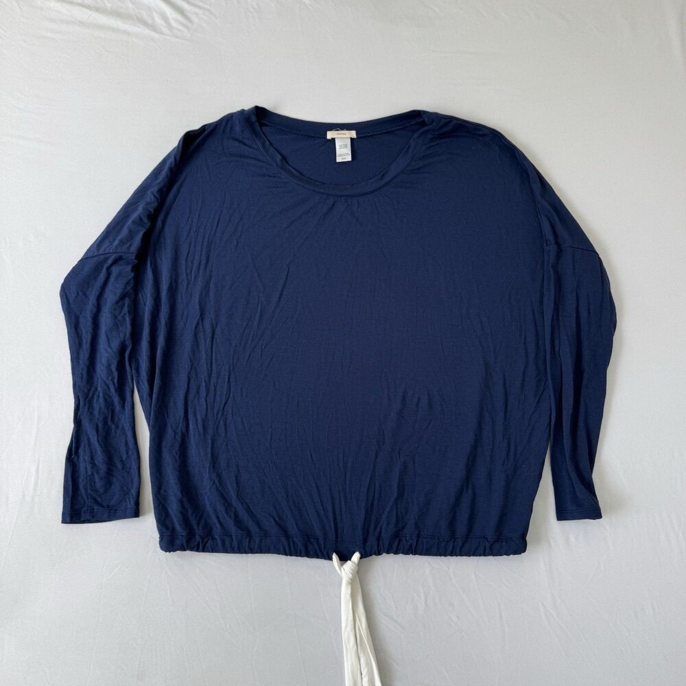 Eberjey Slouchy Tee Blue XS
